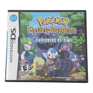 Pokemon Mystery Dungeon Explorers of Time CASE AND MANUAL ONLY